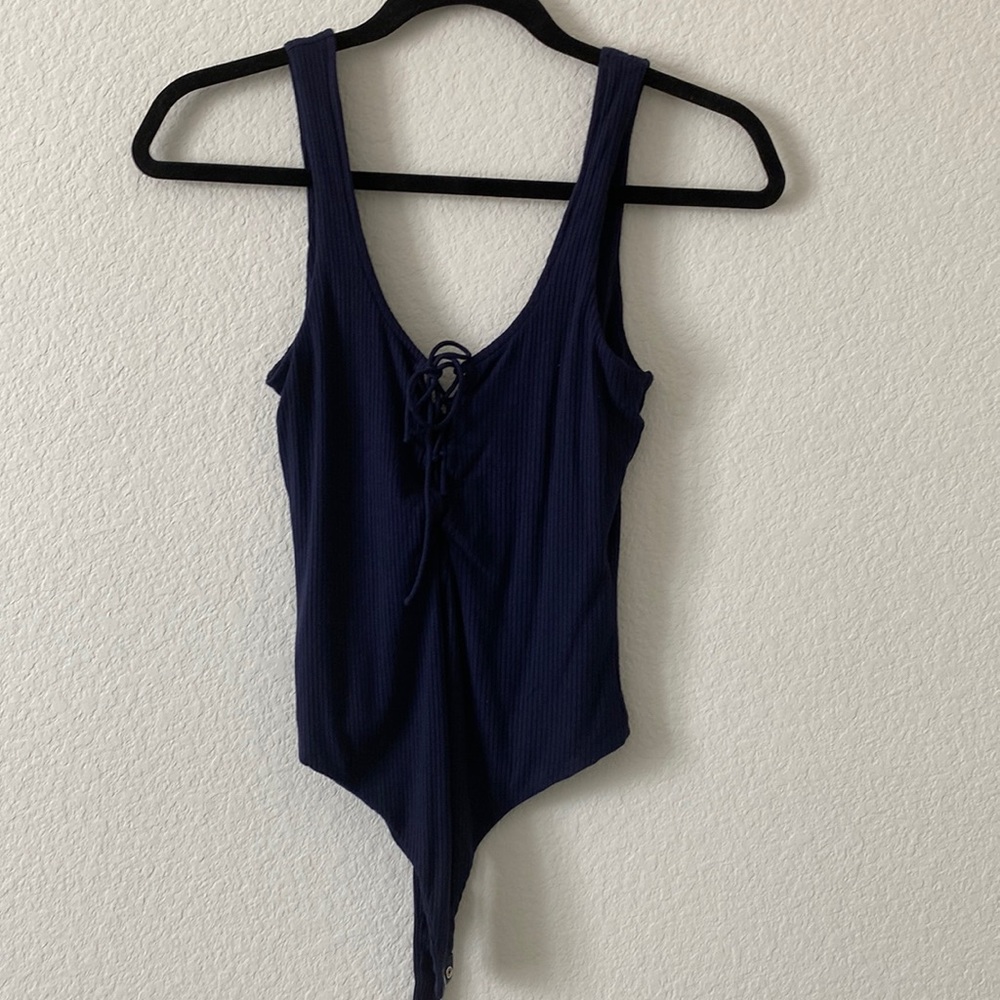 Privacy Please Lace Up Bodysuit